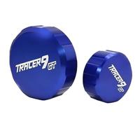 Líquido Frenos Delantero Tapa para Tracer 9 GT 2021 2022, Piezas De Motocicleta, Tapa del Depósito De Líquido De Freno Delantero Y Trasero, Cubierta Maestra del Cilindro, Accesorios
