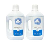 Líquido Limpiacristales De 1 L, Compatible Con Ecovacs W833/W850/W950/W920/W1/W1pro, Robots Limpiacristales. Solución For La Limpieza De Cristales(2pc Cleaning solution)