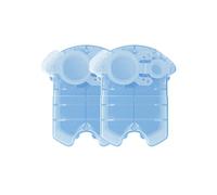 Líquido Limpiador De Maquinillas De Afeitar De 300 Ml. Cartuchos De Recambio Clean & Renew De 170 Ml CCR. Compatible Con Braun Afeitadora Eléctrica(Pack Of 2)
