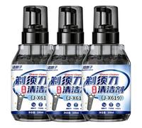 Líquido Limpiador De Maquinillas De Afeitar De 330 Ml, Compatible Con Braun, Compatible Con Philips, Compatible Con Panasonic, Adecuado For El 99% De Las Maquinillas De Afeitar Y Cortapelos(3 pcs)