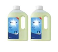 Líquido Limpiador De Suelos De 1 L, Compatible con Ecovacs DEEBOT T30 Pro Omni/T30S COMBO/T50 MAX Pro OMN/X5 Pro Omni/X8 Pro Omni/X9 Pro Omni(2pcs)