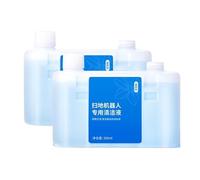Líquido limpiador de suelos de 350 ml, compatible con ECOVACS, for T30 Pro/T30 MAX/T30 PRO PLUS/X5/PROPLUS, solución for fregado de robot aspirador, fregado, recambio for base autolimpiable(2pcs)