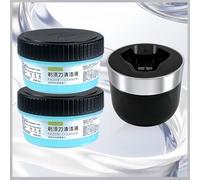 Líquido Limpiador For Afeitadoras, Base Limpiadora Inalámbrica. Compatible For Philips Afeitadoras S9000, SP9870, 9871, 9873 Y 9830(2 pcs add Clean the base)