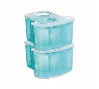 Líquido Limpiador For Maquinillas De Afeitar Compatible Con Philips Cartuchos De Recambio JC302 Clean & Renew. Adecuado For Afeitadoras Equipadas Con Un Sistema De Limpieza.(PACK OF 2)