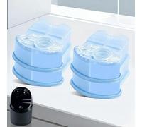 Líquido Limpiador For Maquinillas De Afeitar De 300 Ml Y Cartuchos De Recambio CCR2 CCR4 Clean & Renew De 170 Ml. Compatible Con Braun Afeitadora Eléctrica(PACK OF 4)