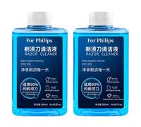 Líquido Limpiador Para Afeitadoras. Compatible For Philips S5000, S7000, S9000 Series Afeitadoras. Adecuado Para Afeitadoras Equipadas Con Un Sistema De Limpieza(2 pcs 600ml)