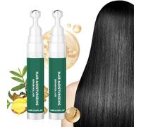Líquido para el crecimiento del cabello, tamaño de viaje con diseño de rodillo de 10 ml, líquido reparador del cabello para nutrir, boticario de alta calidad, herramienta de rejuvenecimiento con