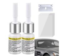 Líquido para limpiaparabrisas, líquido para reparación de cristales de parabrisas, herramientas de reparación de parabrisas y cristales, relleno de nanofluido, kit de reparación de virutas de parabris