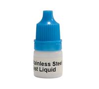 Líquido para prueba de acero, frasco cuentagotas preciso portátil de 5 ml, solución de identificación de acero | Para casa, cocina, restaurante, mensaje, vajilla, alimentos, bebidas y utensilios