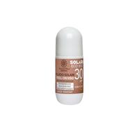 Líquido solar facial Roll-On SPF 30 - solo filtro físico mineral microencapsulado sin nanopartículas, protección UVA/UVB resistente al agua - 50 ml - Eco Bio DOMUS OLEA TOSCANA