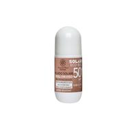 Líquido solar Roll-On para rostro, SPF 50+, solo filtro físico mineral, microencapsulado, sin nanopartículas, protección UVA/UVB, resistente al agua, 50 ml, ecológico DOMUS OLEA TOSCANA