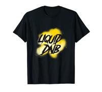 Líquido Tambor N Bass Music Liquid Funk Jungle EDM DnB Camiseta