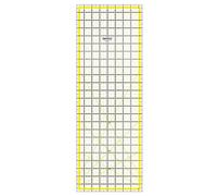 Liquidraw Regla de acolchado - 8.5 x 24 pulgadas | Acrílico transparente | Marcas de medición imperiales transparentes y atrevidas | Plantilla rectangular de patchwork | Ideal para acolchar, coser y