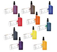 Liquidraw Technical Pen - Tinta de dibujo impermeable de 25 ml, colores surtidos (compatible con bolígrafos Isograph Rotring) (10 colores surtidos)