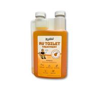 Liquified Tratamiento de inodoro RV - Digestor de tanque de retención negro - Eliminador de olores - Aroma naranja - Matts RV Opiniones (32 onzas)
