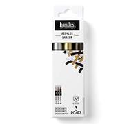 Liquitex 4610660 Professional - Marcador de Pintura, Fein - Irisierende Töne, Set 3 Farben