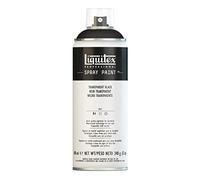 Liquitex - Acrílico en Spray, 400 ml, Negro (Negro Transparente)