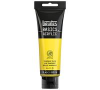 Liquitex Basic Acrylic - Tubo de Pintura Acrílica, 118 ML, Amarillo (Amarillo Transparente)