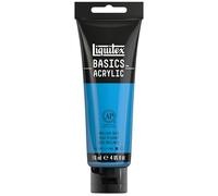 Liquitex Basic Acrylic - Tubo de Pintura Acrílica, 118 ML, Azul (Azul Brillante)