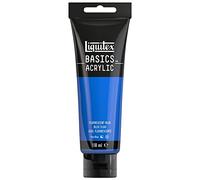 Liquitex Basic Acrylic - Tubo de Pintura Acrílica, 118 ML, Azul (Azul Fluorescente Nuevo)