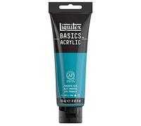 Liquitex Basic Acrylic - Tubo de Pintura Acrílica, 118 ML, Azul (Azul Turquesa)