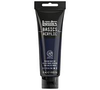 Liquitex Basic Acrylic - Tubo de Pintura Acrílica, 118 ML, Azul (Tono Azul De Prusia)