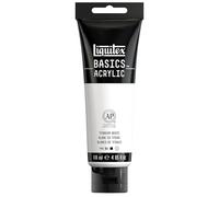 Liquitex – Pintura acrílica Basic Acrylic, tubo 118 ml, Blanco (Blanco de Titanio)