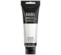 Liquitex Basic Acrylic - Tubo de Pintura Acrílica, 118 ML, Blanco (Blanco Iridiscente Nuevo)