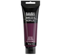 Liquitex Basic Acrylic - Tubo de Pintura Acrílica, 118 ML, Morado (Violeta Oscuro Nuevo)