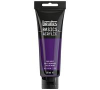 Liquitex Basic Acrylic - Tubo de Pintura Acrílica, 118 ML, Morado (Violeta Prisma Nuevo)