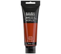 Liquitex Basic Acrylic - Tubo de Pintura Acrílica, 118 ML, Rojo (Rojo De Marte Nuevo)
