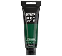 Liquitex Basic Acrylic - Tubo de Pintura Acrílica, 118 ML, Verde (Verde Oscuro Nuevo)