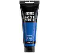 Liquitex Basic Acrylic - Tubo de Pintura Acrílica, 250 ML, Azul (Azul Primario Nuevo)