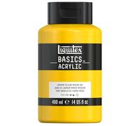 Liquitex Basic Acrylic - Tubo de Pintura Acrílica, 400 ML, Amarillo (Tono Amarillo De Cadmio Medio Nuevo)
