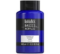 Liquitex Basic Acrylic - Tubo de Pintura Acrílica, 400 ML, Azul (Azul Ultramar (Sombra Verde))