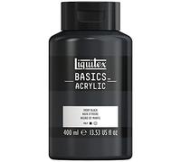Liquitex Basic Acrylic - Tubo de Pintura Acrílica, 400 ML, Negro (Negro De Marfil)