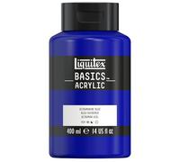 Liquitex Basic Acrylic - Tubo de Pintura Acrílica, 400 ML, Verde (Azul Ultramar (Sombra Verde) Nuevo)