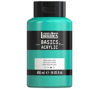 Liquitex Basic Acrylic - Tubo de Pintura Acrílica, 400 ML, Verde (Verde Agua Brillante Nuevo)
