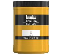 Liquitex Basic Acrylic - Tubo de Pintura Acrílica, 946 ML, Dorado (Oro Nuevo)