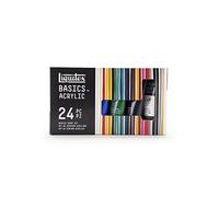 Liquitex BASICS, Set de Pintura Acrílica Studio, 24 Tubos de 22 mL,