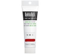 Liquitex Tubo de pintura acrílica Heavy Body – Rojo sin cadmio oscuro, 59 ml