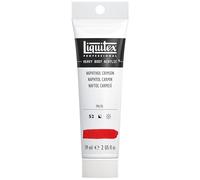 Liquitex Pintura acrílica Heavy Body, tubo de 59 ml, Naftol carmesí