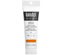 Liquitex Tubo de pintura acrílica Heavy Body - Tierra de Siena Natural Transparente, 59 ml