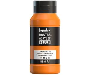 Liquitex LQX ACRILICO BASICS FLUIDO 118ML NARANJA DE CADMIO