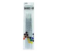 Liquitex LQX ACRILICO Basics Set de 5 Pinceles Mango Largo