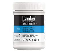 Liquitex Médium de Preparación de Superficie Gesso Extra Espeso Profesional, 237 ml
