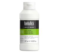 Liquitex - Médium Fluido - Barniz líquido brillante de 237 ml, transparente