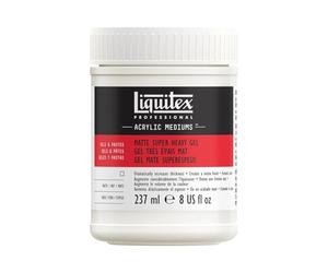 Liquitex Médium Gel Súper Espeso Mate Profesional, 237 ml, 237