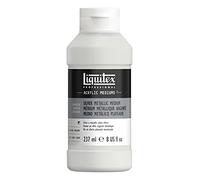 Liquitex médium metálico plateado, 237ml