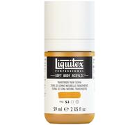 Liquitex Pintura acrílica profesional 1959332 Soft Body - Pintura artística en consistencia cremosa, alta pigmentación, resistente a la luz y al envejecimiento, botella de 59 ml, transparente